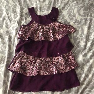 Kids purple dress-used